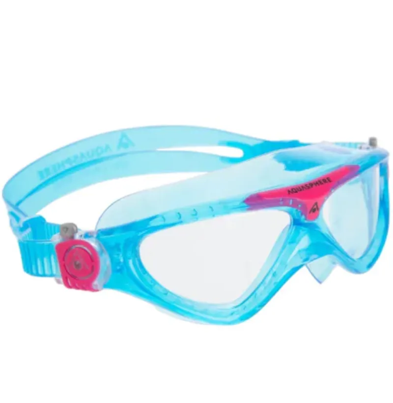 Aqua Sphere Vista Junior Goggle Clear Lens Turquoise/Pink-1